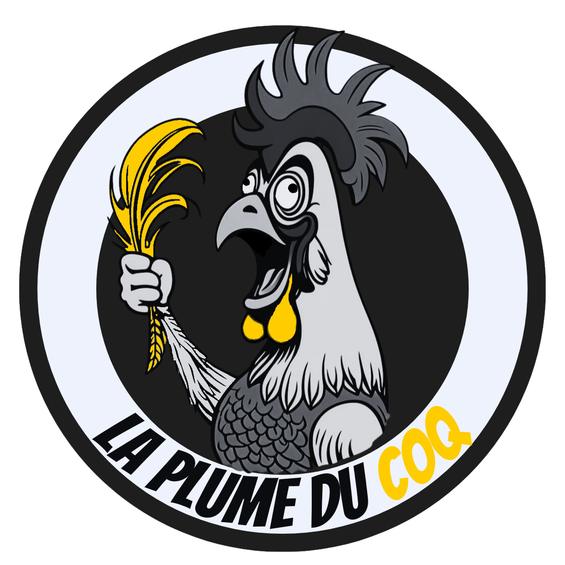 Logo la plume du coq
